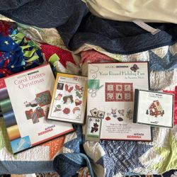Five bernina artista Christmas Software Embroidery packages 