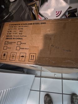 Handmade Stainless Steel Kitchen Sink