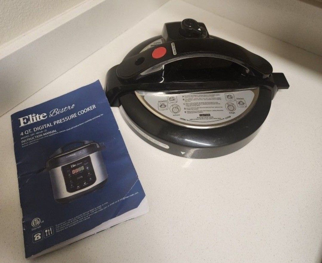 Elite hook for 4qt. Digital pressure cooker. Only lip.
