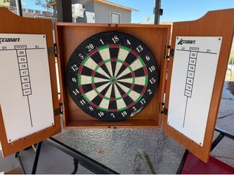 DARTBOARD CABINET SET