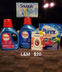 Persil/ purex laundry bundle $20