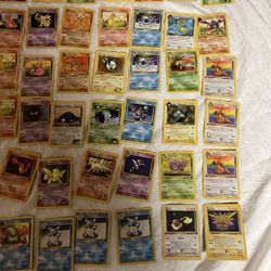 Huge Bulk Of Vintage Pokemon Common Cards
