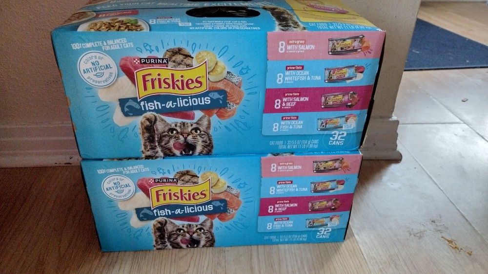 32 Count Cases Of Friskies Pick Up Only