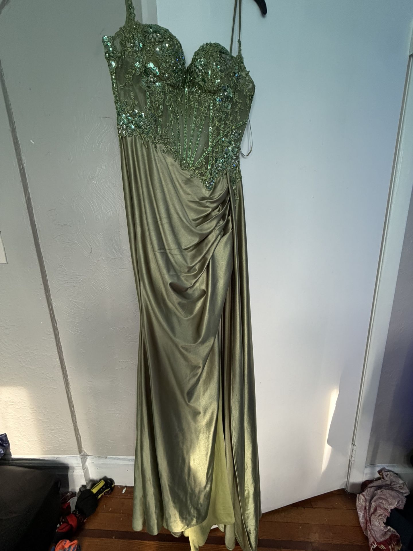 Green Prom Dress Size Extra Small