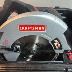Craftsman 7 1/4" Laser Trac Circular Saw with Hard Case