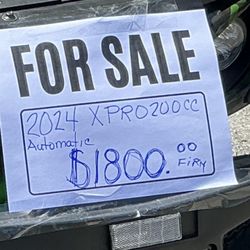 Xpro 200cc Automatic 2024 2WD