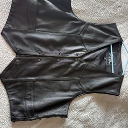 Men’s FMC Leather Vest 