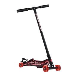 NEW Light Up Quad Scooter, The Melo Sidewinder, Red, Ages 5+ Great Gift For Kids