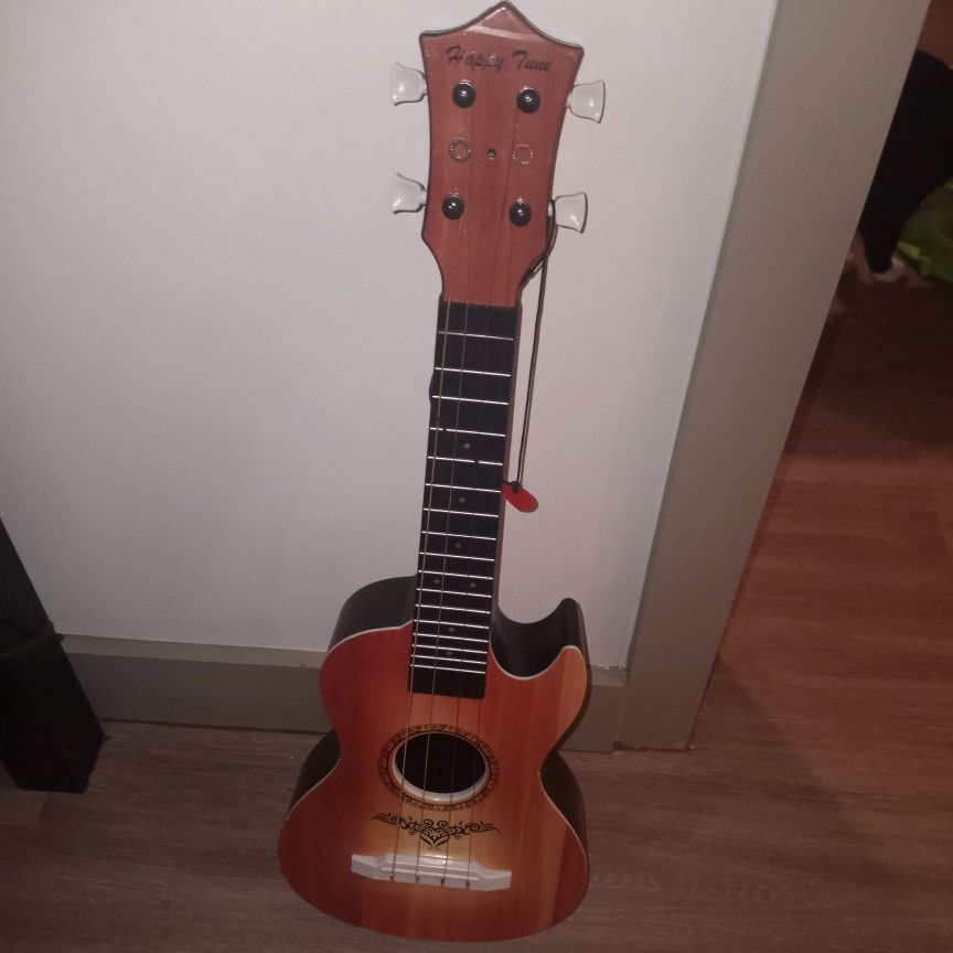 Toddler 4 Atring Play Guitar Toy