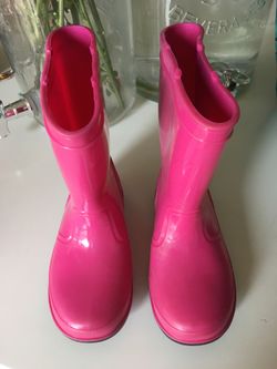Girl Rain boots size 8