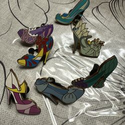 Disney Princess Heels Pins 