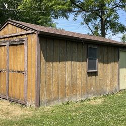 Wood Storage Shed 12’ X 20’