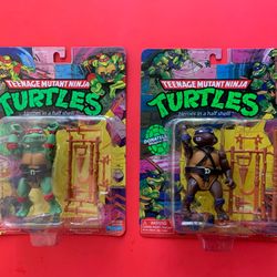 TNMT Teenage Mutant Ninja Turtles 🐢 Action Figures Retro Comics CGC Collection Gift
