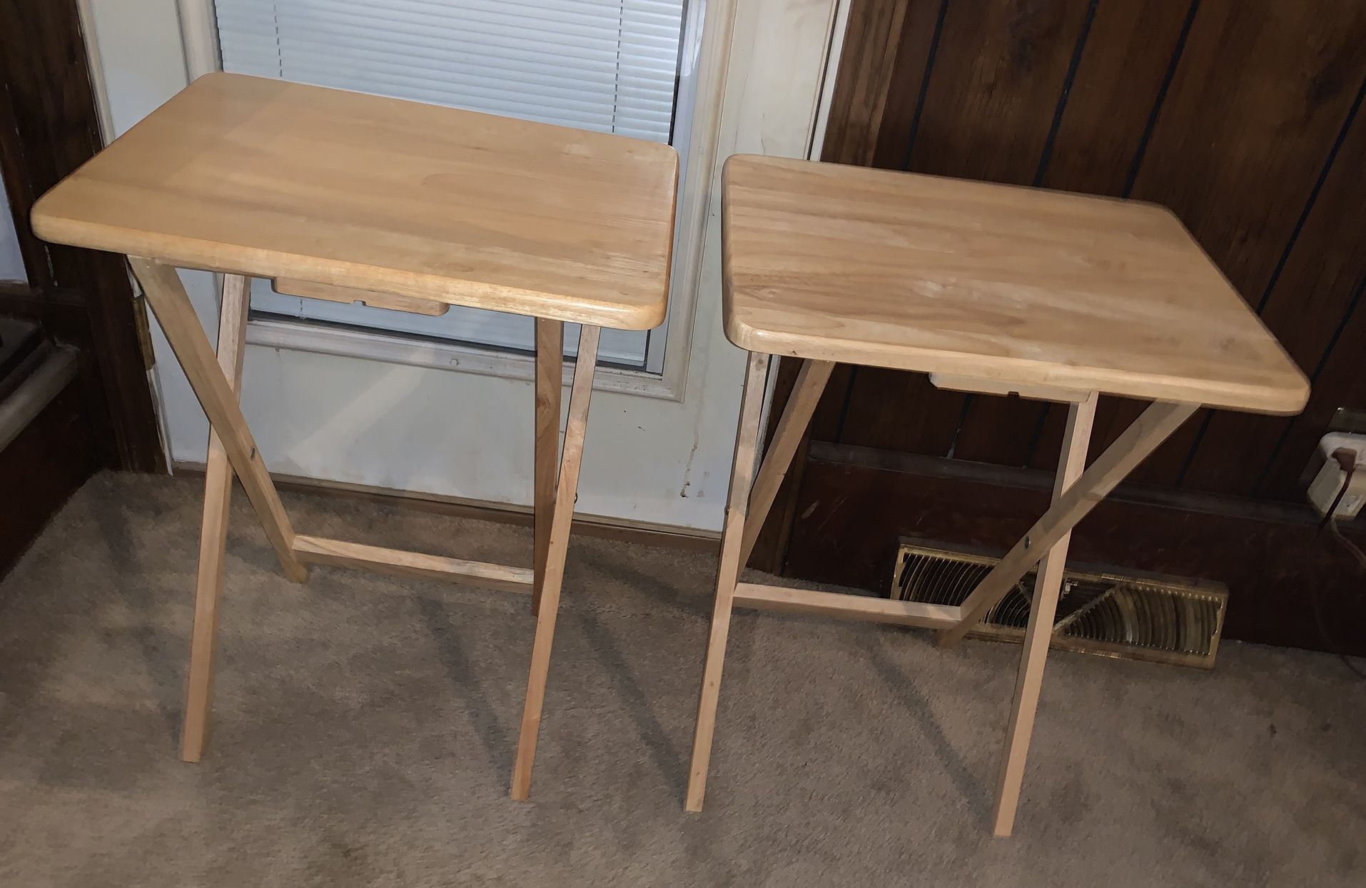 2 Chair Dinner Trays