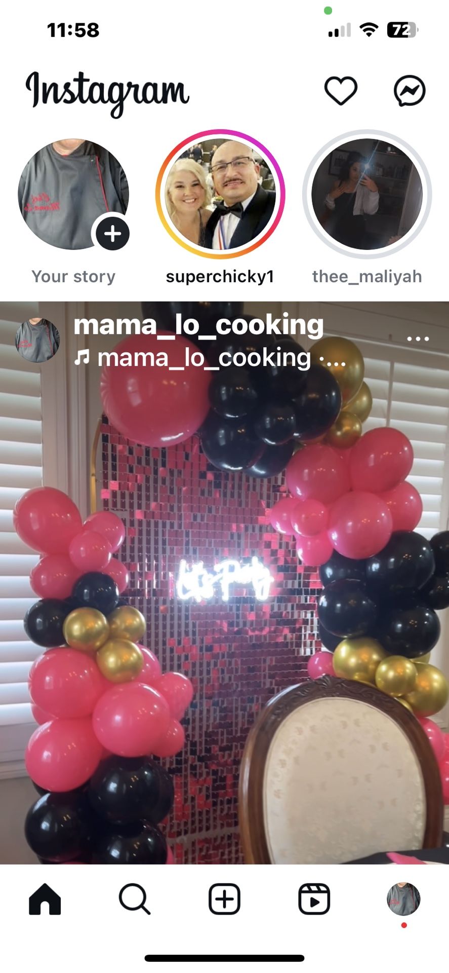 Free Balloons used on arch