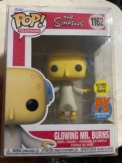 Glowing Mr Burns funko pop