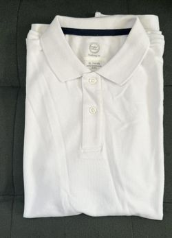 White Polo Boy And Girls  Shirt School Uniform Size 14-16, 6 To Sale Brand New With Tag Price For Each 