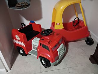 Car and Firetruck