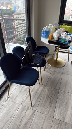 Table and chair 4x set