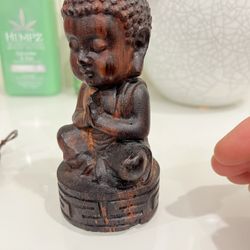 Sandalwood Buddha statue