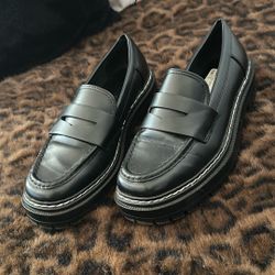 Black Women Pennyloafers Alt Shoes 