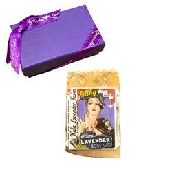 Filthy Bohemian Hawaiian Lavender Rose BAR SOAP by Filthy Farmgirl- NEW & SEALED