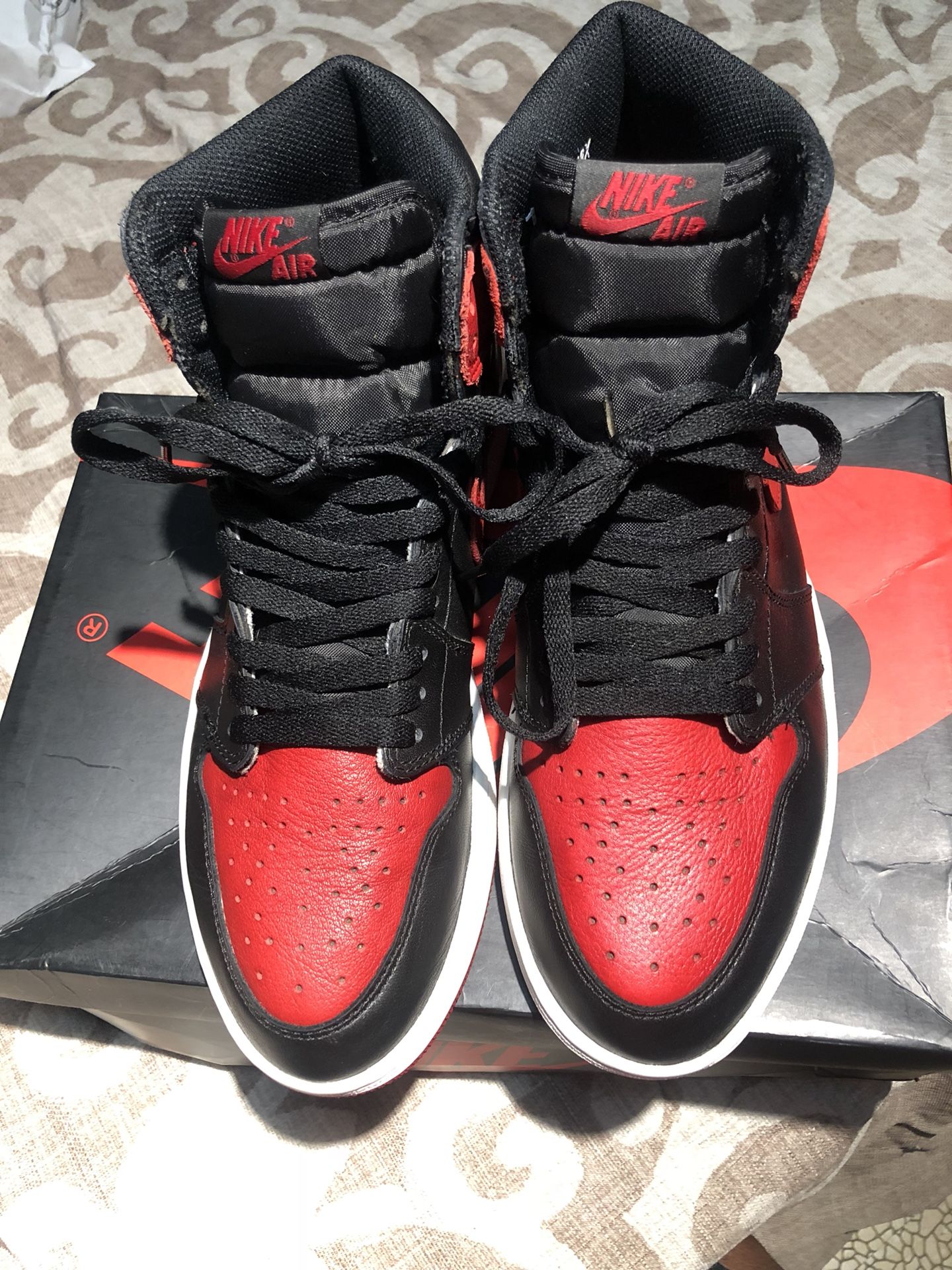 Jordan 1 banned bred 2016 size 10