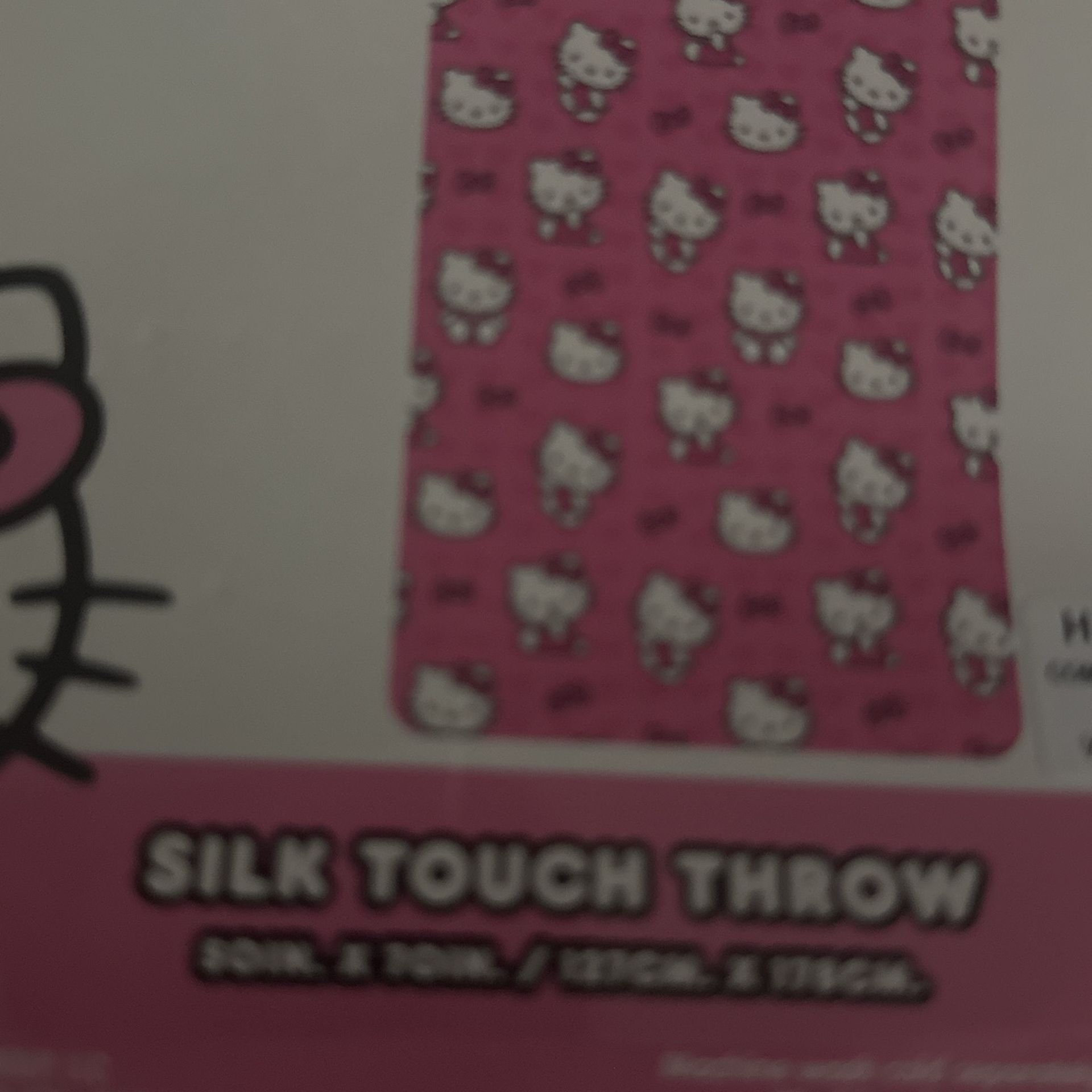 Hello Kitty Throw Blanket 