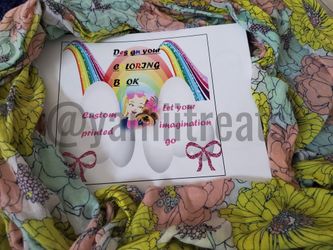 Personlized coloring books kids
