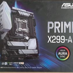 Asus Prime X299- A II ATX Gaming Pc Motherboard