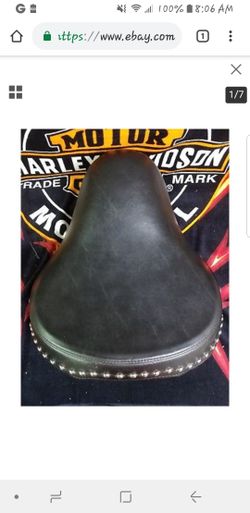 Harley seat