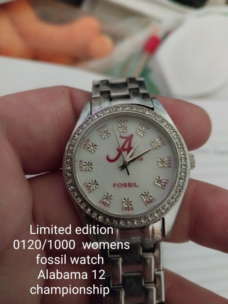 Fossil alabama 2025 watch