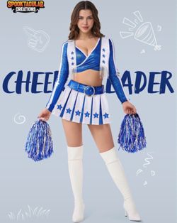 Spooktacular cheerleader costume M