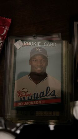Bo Jackson Kansas City Royals Rookie Card