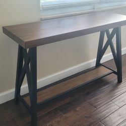 47" Wood Console Table