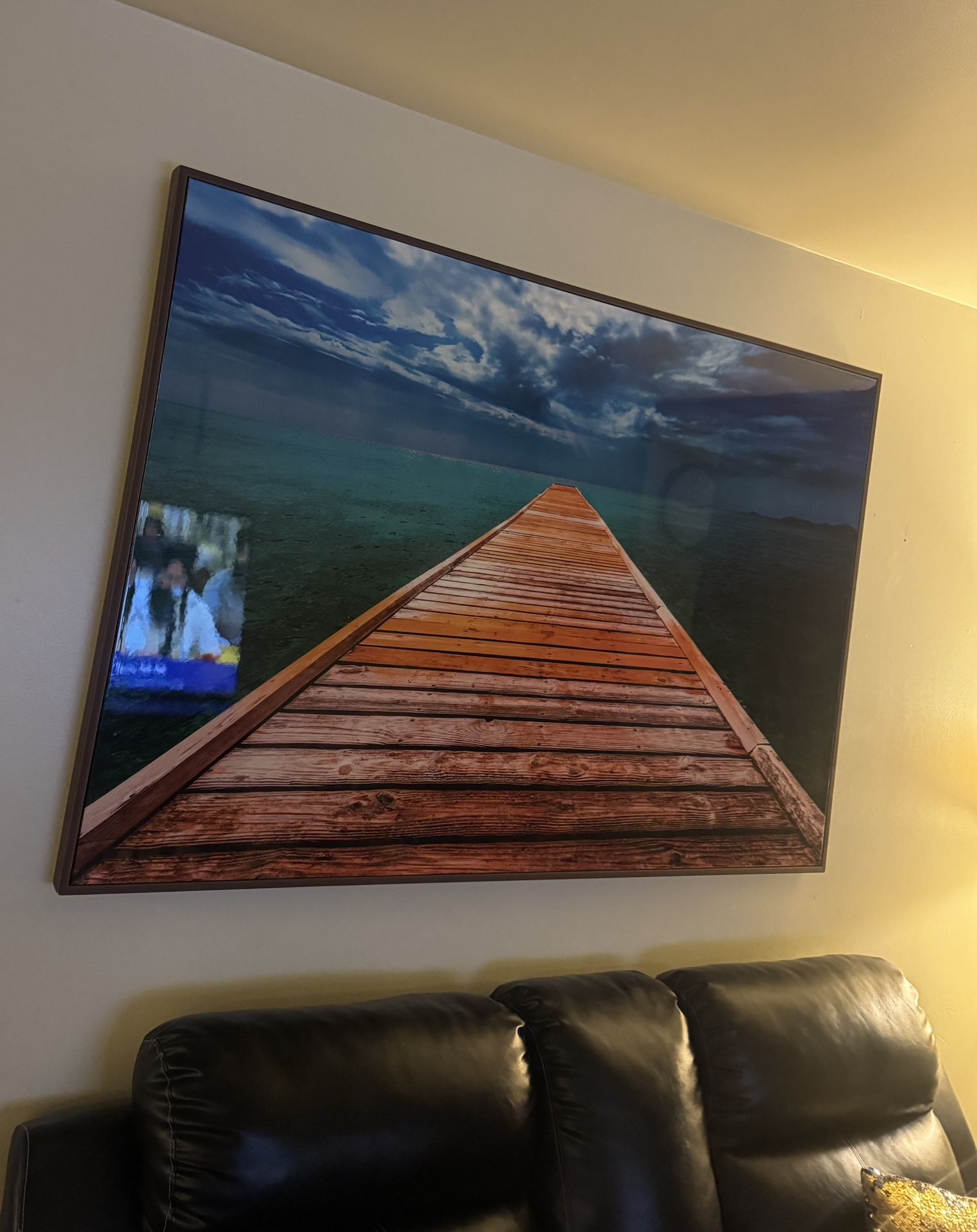 Large Wall Scenery For Loving Room🩵