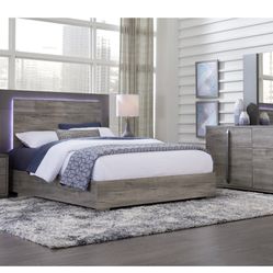 Park Slope Gray King Bedroom Set
