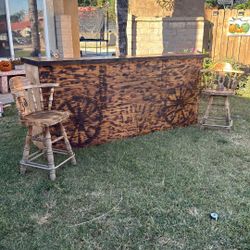 BAR Rustico En 3 parted  Media  8 Ps De largo Y 3 Ps Des Ancho Solo Interesado Gracias