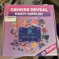 Gender Reveal Party Supplies 
