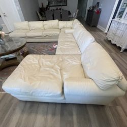  4-Piece Leather Sofa Set – Boca Raton (33433)