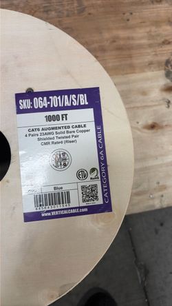 Cat 6 augmented wire