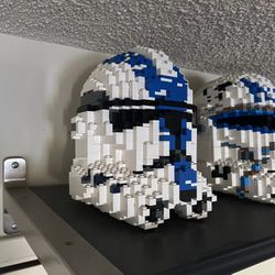 Bricker Builds Lego Star Wars Half Sized Helmets