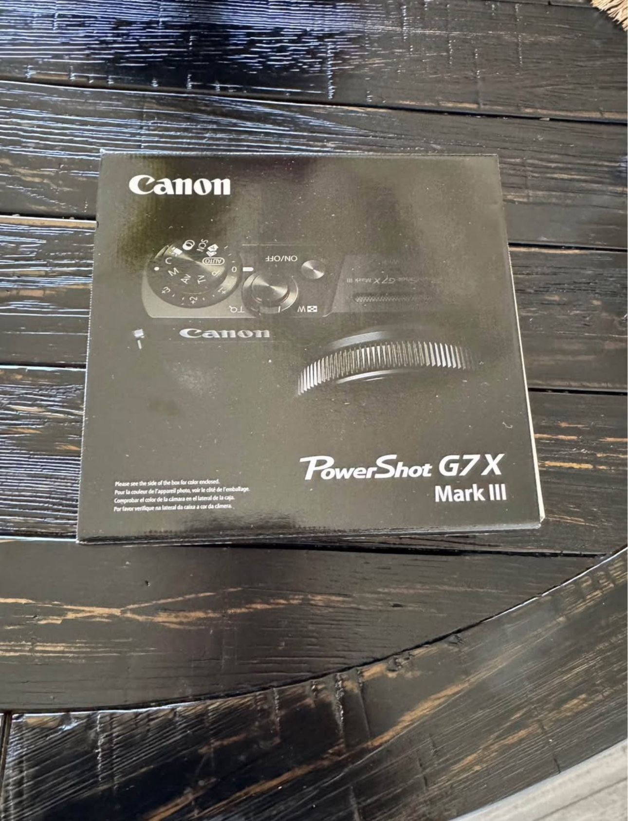 Canon G7X Mark 3