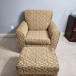 Chair & Ottoman 
