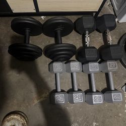 Hex Dumbell Set 280lbs