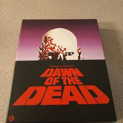 dawn of the dead (1978) 4 disc 4k blu-ray import boxset-new