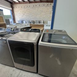 Set Washing Machine & Electric Dryer 