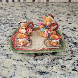 8 Piece Adorable Bear Family 
