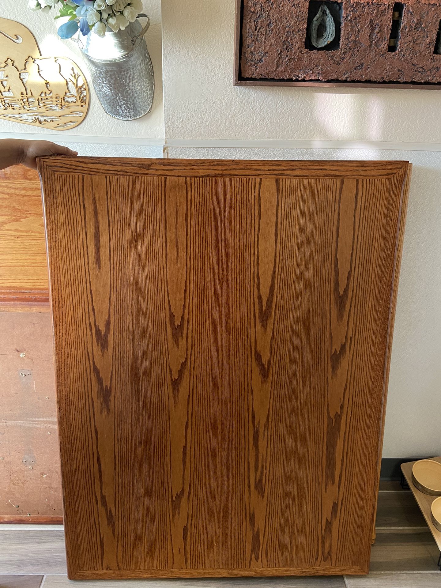 3 Solid Oak Restaurant Grade Tables