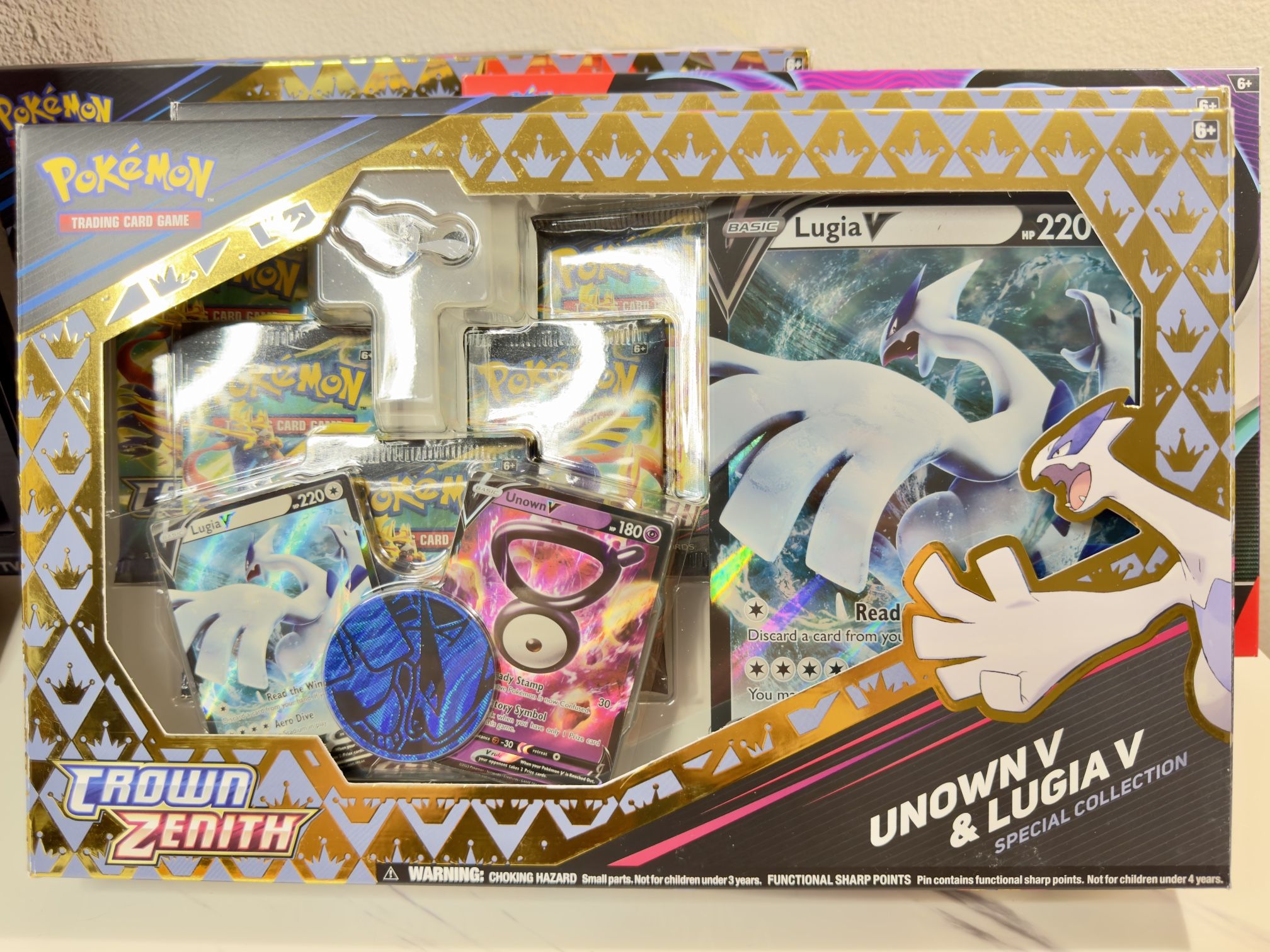 Crown Zenith Special Collection Unown & Lugia